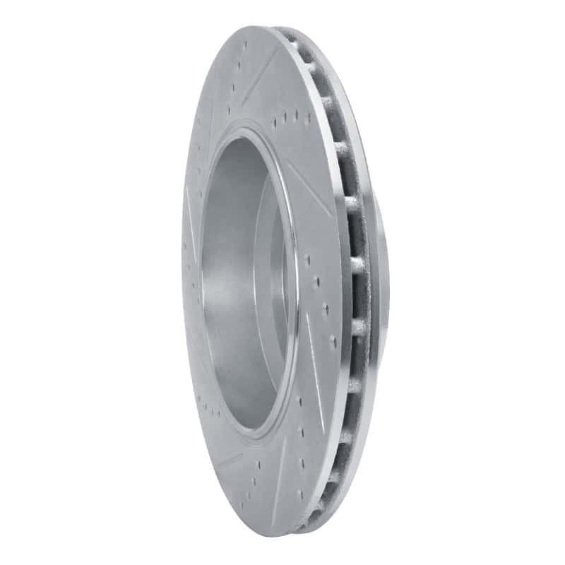 R1 Concepts — R1 14-16 Maserati Ghibli Rear Right Drilled & Slotted Silver Brake Rotor
R1 Brake Rotor Drill - view 4