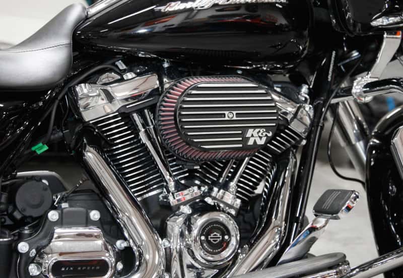 K&N Engineering — K&N Street Metal Intake System for 02-06 Harley-Davidson Road King F/I 88cl Side Draft Dyna/Softail
Air Intake System - view 7