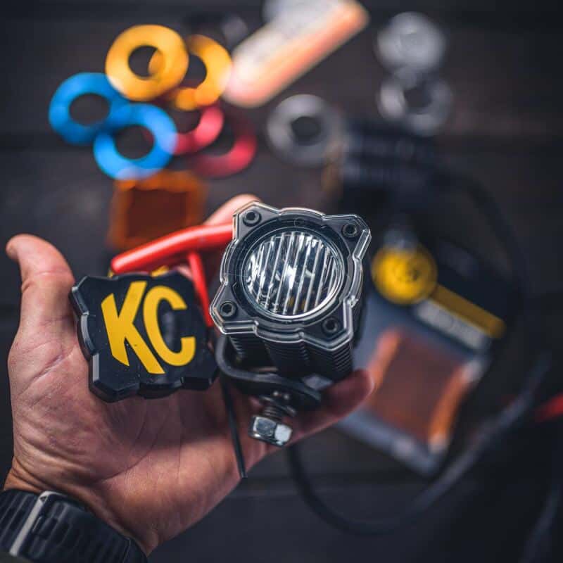 KC HiLiTES — KC HiLiTES FLEX ERA 1 Single Light Shield ONLY (Clear) - view 10