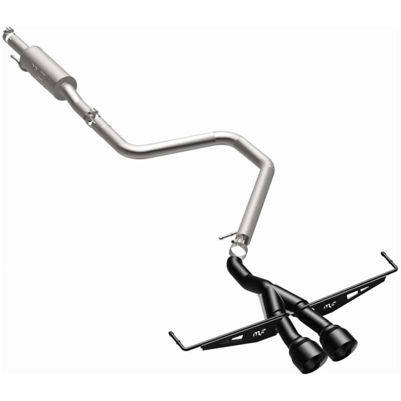 Magnaflow — MagnaFlow 2019 Hyundai Veloster 1.6L 2.5in Center Exit Stainless Steel Cat-Back Exhaust w/Blk Tips
Cat-Back - view 3