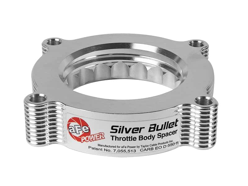 aFe — aFe Silver Bullet Throttle Body Spacers TBS Ford F-150 Raptor 10-12 V8-6.2L
Throttle Body Spacer
TBdySpacer - view 3