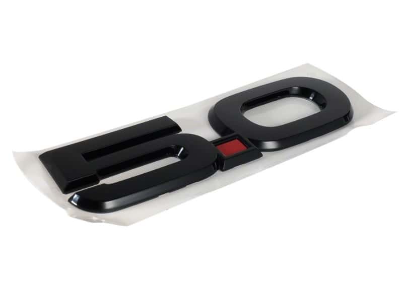 Ford Racing — Ford Racing 15-17 Ford Mustang 5.0L Fender Emblem Black - view 7