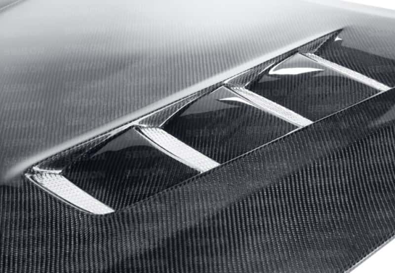 Seibon — Seibon 06-12 Lexus IS 250/IS 350 Including Convertible TSII-Style Carbon Fiber Hood - view 3