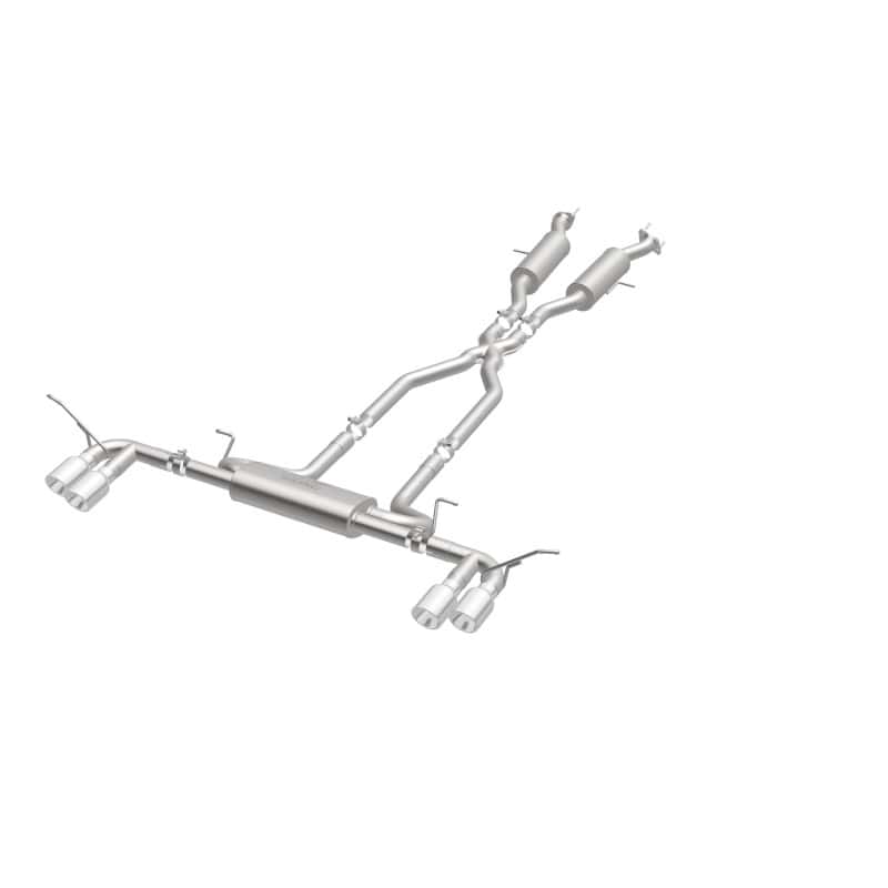 Magnaflow — MagnaFlow Cat Back, SS, 2.5in, Quad Split Polish 4in tip 14-15 Jeep Grand Cherokee 3.6L/5.7L V6/V8
Cat-Back - view 24