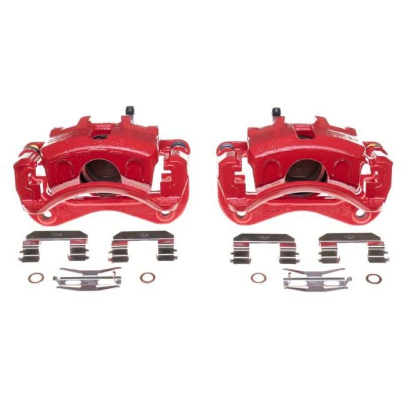 PowerStop — Power Stop 03-05 Hyundai Elantra Front Red Calipers - Pair
Caliper Set - view 1