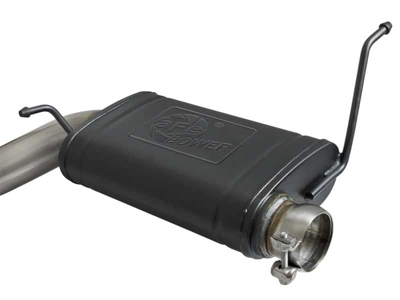 aFe — aFe MACHForce XP 12-17 Jeep Grand Cherokee WK2 SRT8 V8-6.4L 304SS Cat-Back Exhaust System
Cat-Back Exhaust - view 5