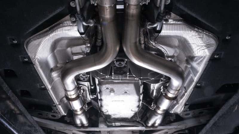 Stainless Works — Stainless Works 2016-18 Cadillac CTS-V Sedan Headers 2in Primaries 3in Catted Leads Into X-Pipe
Exhaust System - view 5