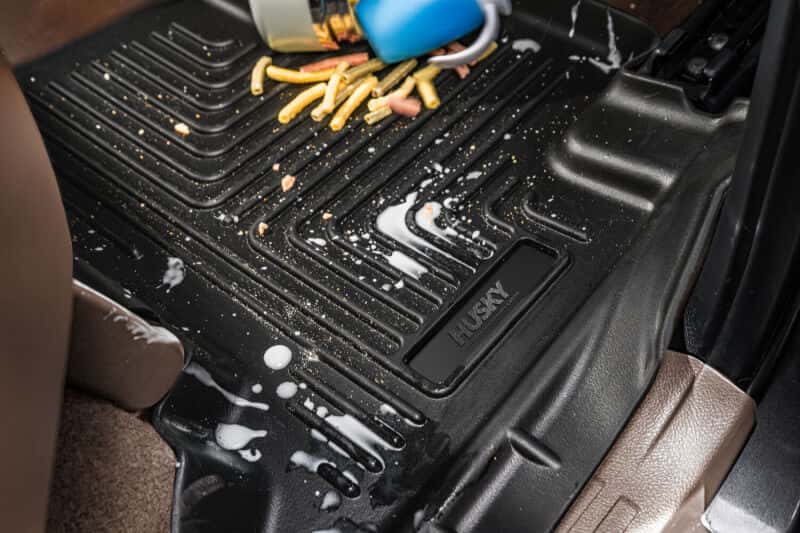 Husky Liners — Husky Liners 2019 Ram 1500 CC WeatherBeater 2nd Seat Floor Liners Black (W/O Factory Storage Box) - view 7