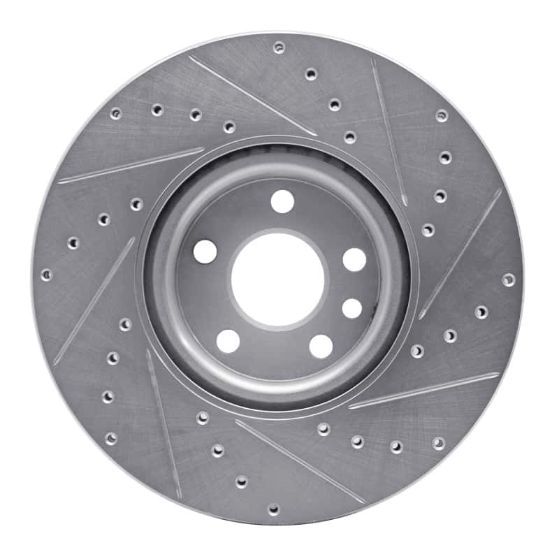 R1 Concepts — R1 16-17 Volvo XC60 Front Left Drilled & Slotted Silver Brake Rotor
R1 Brake Rotor Drill - view 5