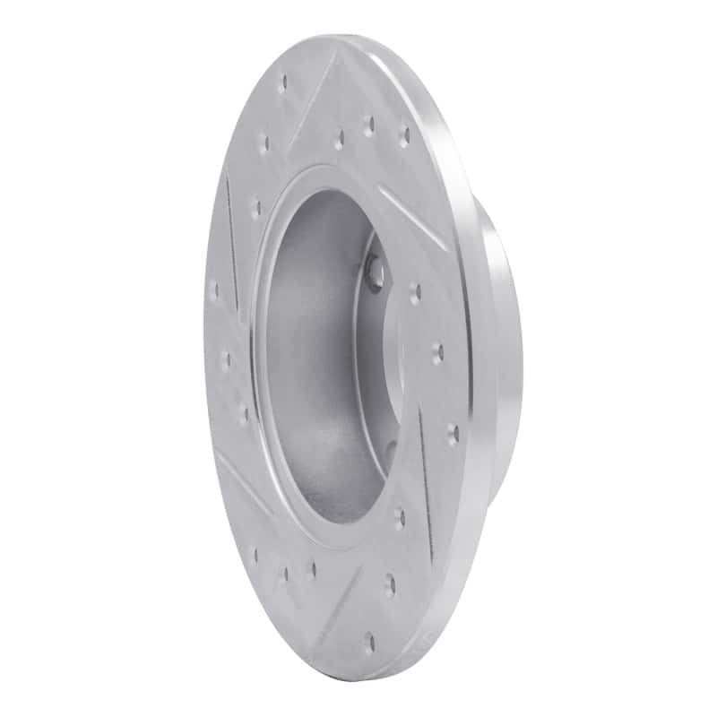 R1 Concepts — R1 1966-1992 Bertone X-1/9 Front/Rear Right Drilled & Slotted Silver Brake Rotor
R1 Brake Rotor Drill - view 4
