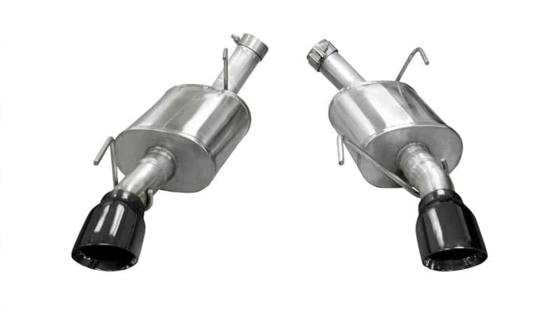 CORSA Performance — Corsa 2005-2010 Ford Mustang Shelby GT500 5.4L V8 Black Xtreme Axle-Back Exhaust
Exhaust - view 1