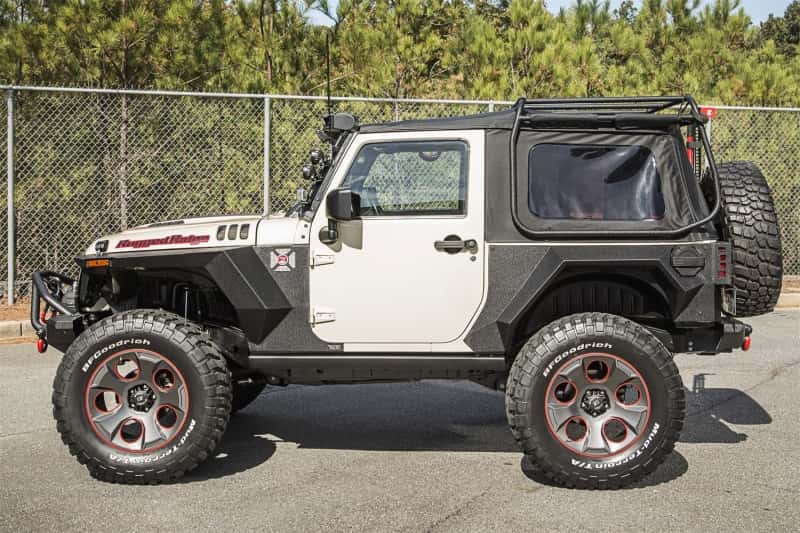 Rugged Ridge — Rugged Ridge XHD Rear Armor Fenders Pair 2 Dr 07-18 Jeep Wrangler JK
OFFROAD_ARMOR
Fender - view 3