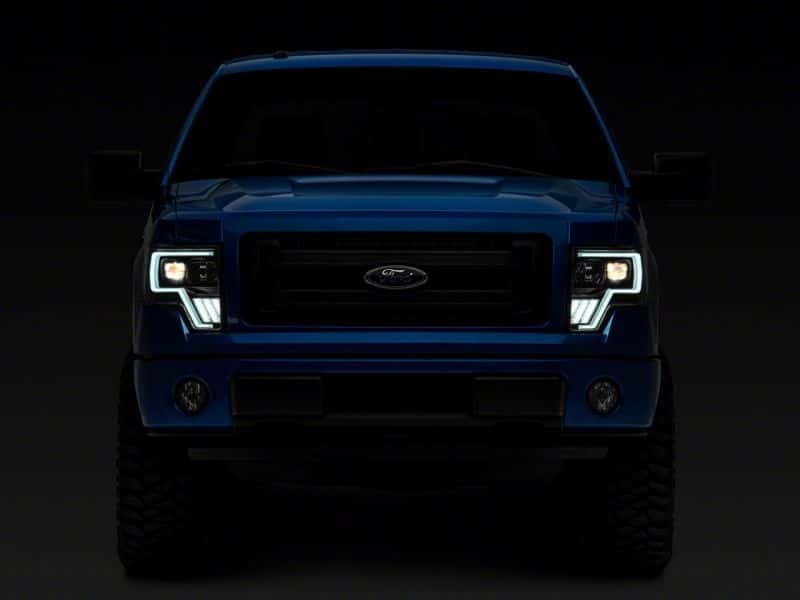 Raxiom — Raxiom 09-14 Ford F-150 Axial G4 Light Bar Switchback Projector Headlights- Blk Housing (Clear Lens)
Headlights - view 6