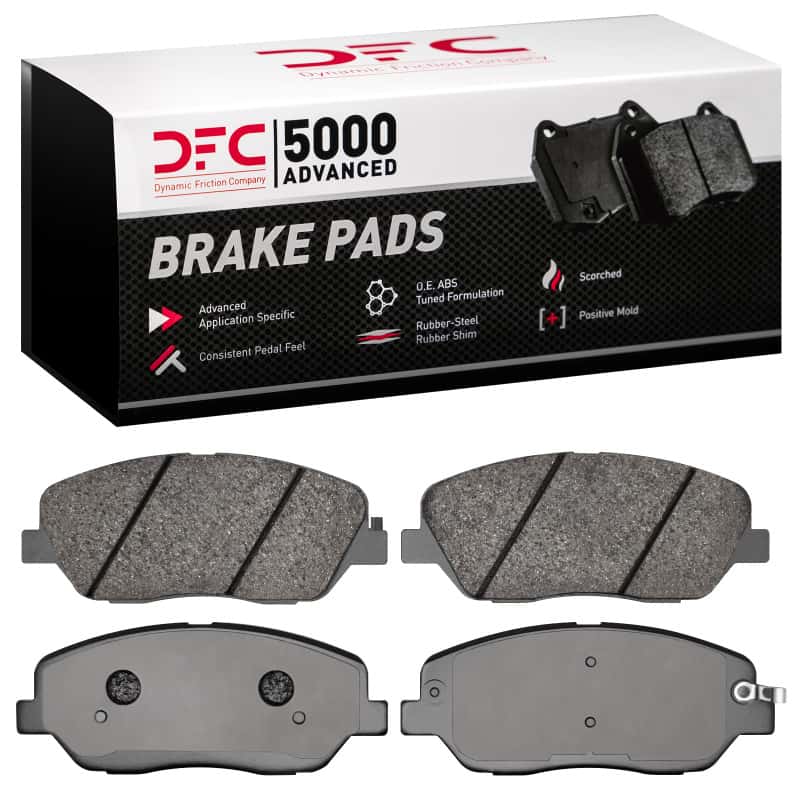 DFC — DFC 09-10 Kia Borrego Front 5000 Advanced Ceramic Brake Pads
DFC Brake Pad Set - view 1