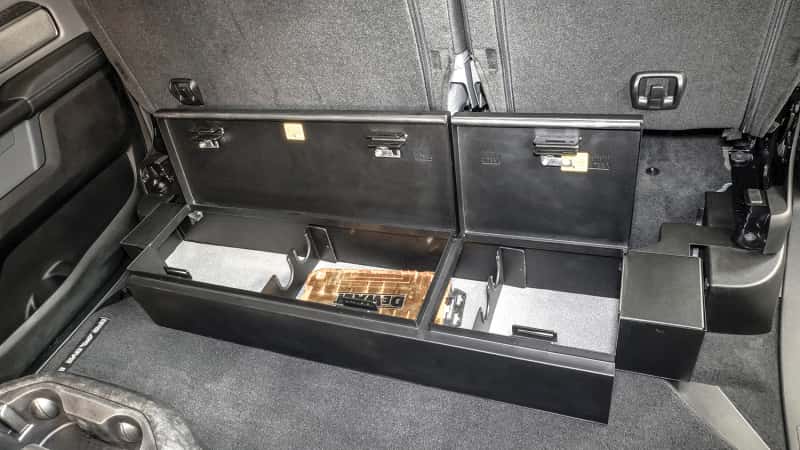 Tuffy Products — Tuffy Underseat Lockbox W/ Combo Lock For Ram Trucks Crew Cab
Lockbox - view 29