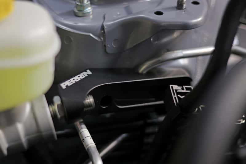 Perrin Performance — PERRIN 13-26 Subaru BRZ / Scion FR-S / Toyota 86 GR86 Master Cylinder Brace - Black - view 4