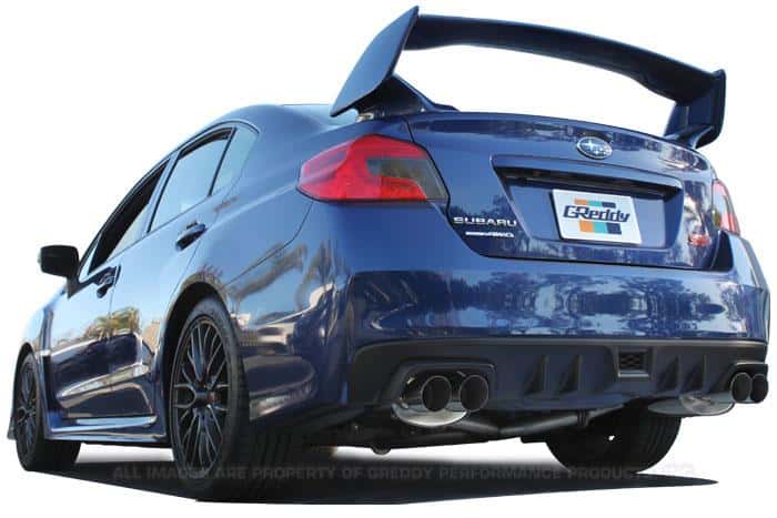 GReddy — GReddy 2015 Subaru STI/WRX Sedan Supreme SP Exhaust - view 3