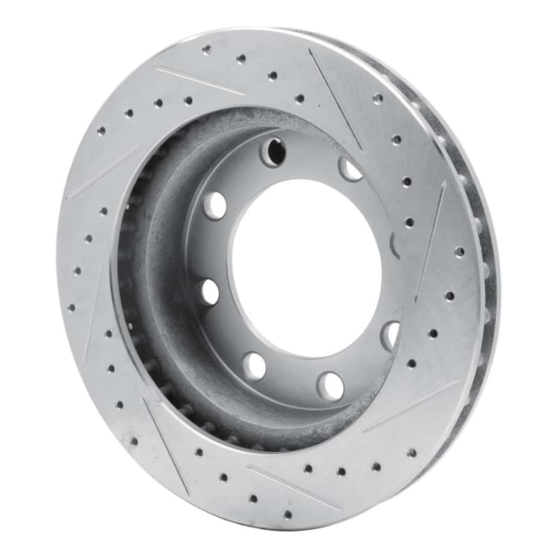 R1 Concepts — R1 89-93 Dodge W350 Front Left Drilled & Slotted Silver Brake Rotor
R1 Brake Rotor Drill - view 4