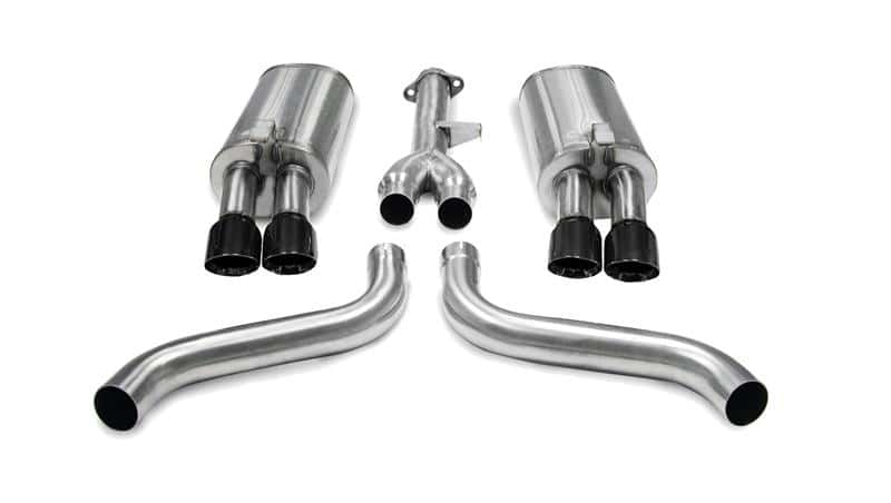 CORSA Performance — Corsa 1986-1991 Chevrolet Corvette C4 5.7L V8 L98 Black Sport Cat-Back Exhaust
Exhaust - view 2