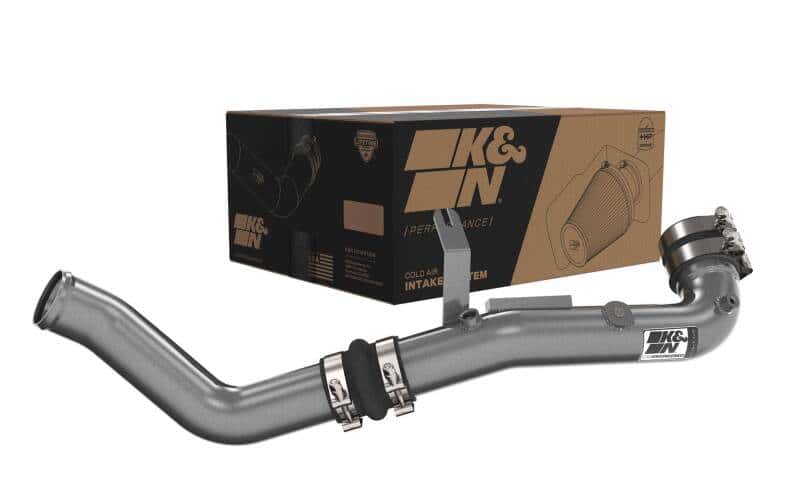 K&N Engineering — K&N 22-24 Honda Civic 1.5L L4 Aluminum Charge Pipe Kit - Gunmetal Gray - view 6