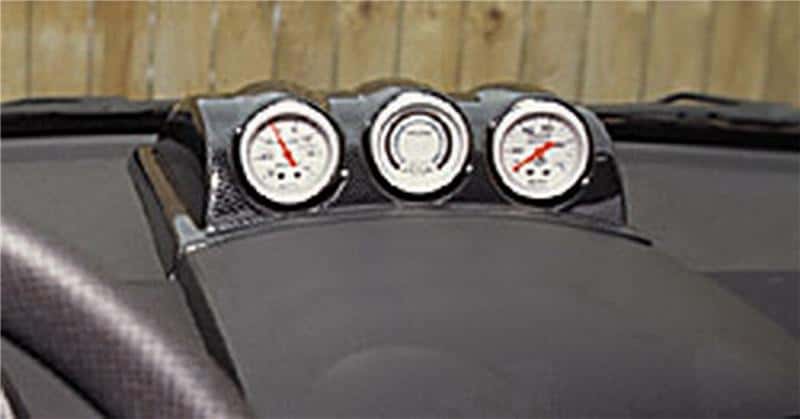 AutoMeter — Autometer 98-10 VW Beetle 2-1/16in Triple Dash Top Gauge Mount
2-1/16" TRIPLE DASH - view 2