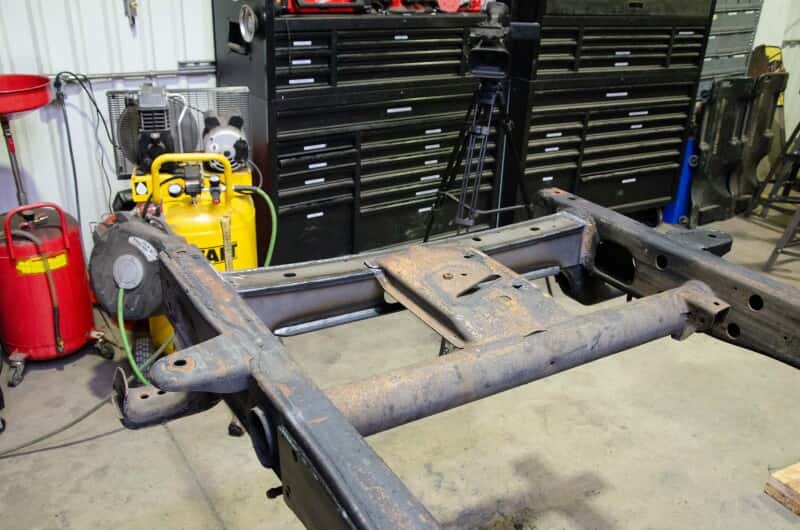 RustBuster — Rust Buster 11-18 Chevy Silverado 2500HD/3500HD Rear Spare Tire Crossmember - view 4