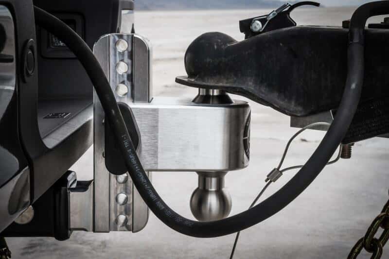 Weigh Safe — Weigh Safe 180 Hitch 8in Drop Hitch & 3in Shank (10K/21K GTWR) w/WS05 - Aluminum - view 2