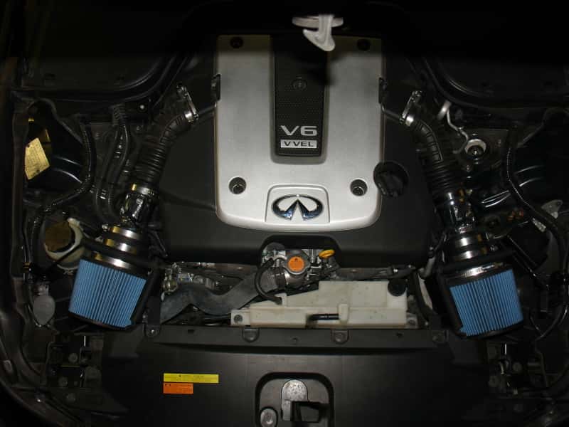 Injen — Injen 07-08 G35 4Dr 3.5L/08-13 G37/G37 IPL 2Dr 3.7L/09-13 G37 4Dr 3.7L V6 Black Short Ram Intake
Short Ram Intake
Air Intake Kit - view 5