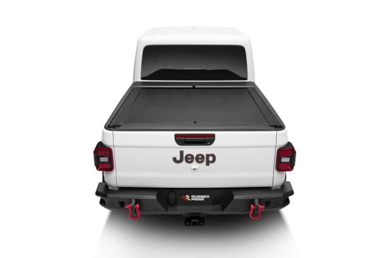 Rugged Ridge — Rugged Ridge 20-22 Jeep Gladiator w/Trail Rail Sys Armis Tonneau Cover w/Max Track - Tex. Blk
Tonneau Cover
OFFROAD_TOPS - view 15