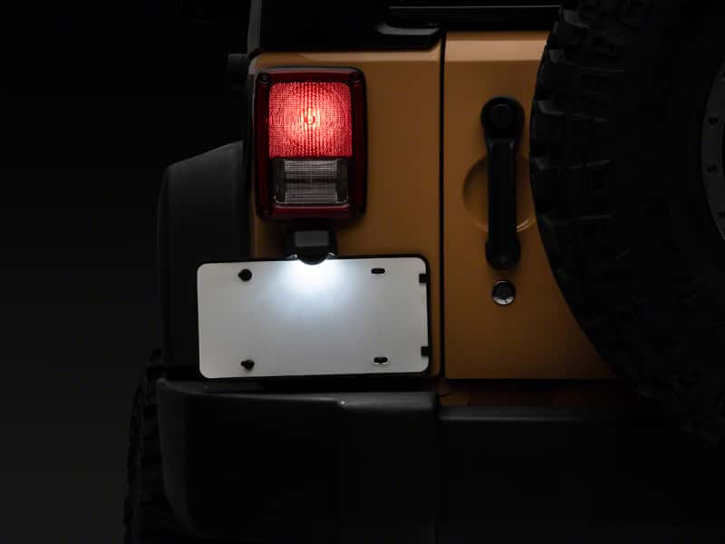 Raxiom — Raxiom 07-18 Jeep Wrangler JK Axial Series LED License Plate Conversion
Bulbs - view 1