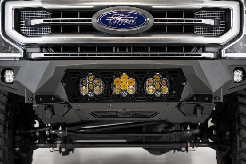 Addictive Desert Designs — Addictive Desert Designs 17-20 Ford Super Duty Bomber Front Bumper w/ Mounts For 3 Baja Designs LP6s
Bumper- Front
Bumpers - view 3