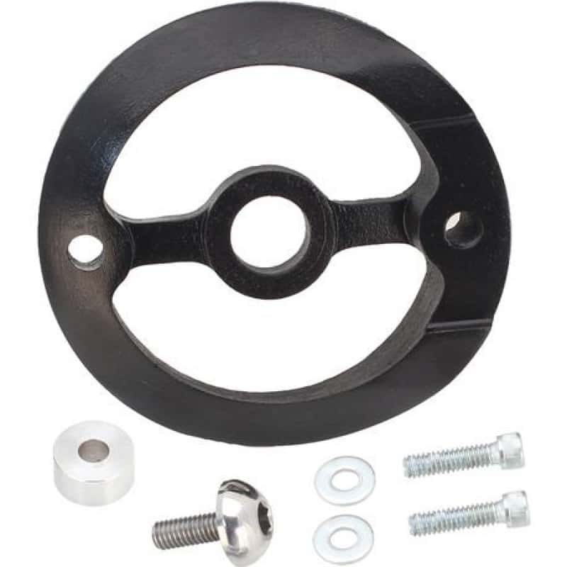 S&S Cycle — S&S Cycle S&S Stealth Air Cleaner Adapter for Stock Rushmore Cover - view 1