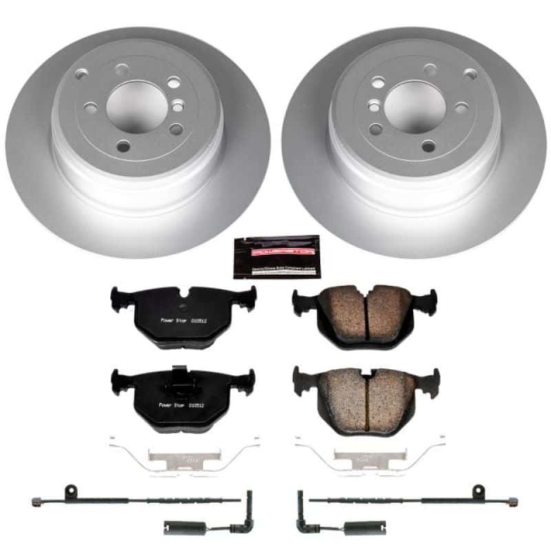 PowerStop — Power Stop 03-05 Land Rover Range Rover Rear Z23 Evolution Sport Coated Brake Kit - view 1