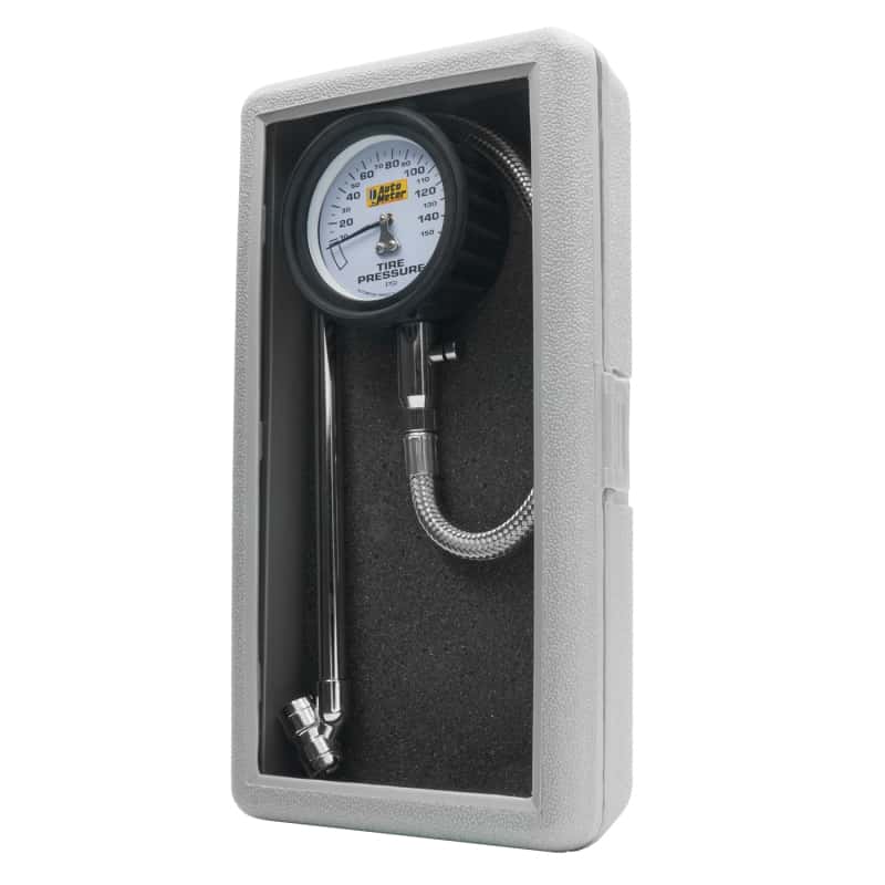 AutoMeter — Autometer 150 PSI Analog Tire Pressure Gauge
Ga Tire Press 150psi - view 1