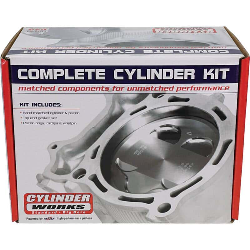 Cylinder Works — Cylinder Works 12-13 Kawasaki KRT 750 Teryx 4 4x4 750cc STD Bore High Comp Cylinder Kit 11.5:1 Comp - view 4