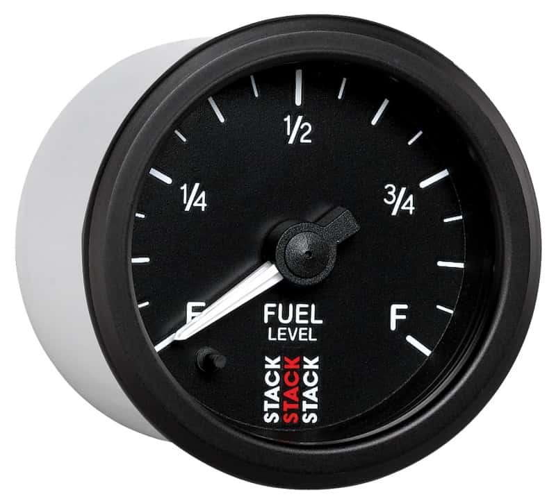 AutoMeter — Autometer Stack Instruments 52mm 0-280 Ohm Programmable Pro Stepper Motor Fuel Level Gauge - Black
Ga Fuel Stpr Bk Univ - view 5