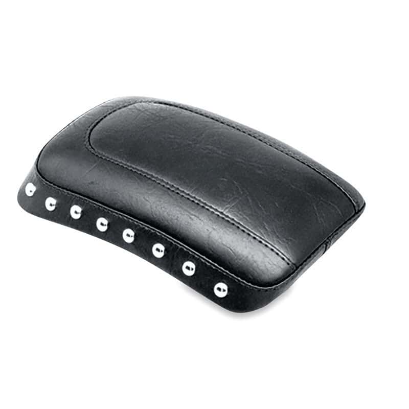 Mustang Motorcycle — Mustang 00-15 Harley Softail Standard Rear Tire Touring Passenger Seat w/Studs - Black - view 2