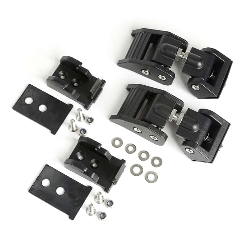 Rugged Ridge — Rugged Ridge 2018-20 Jeep Wrangler JL / 2020 Jeep Gladiator JT Black Hood Catch
Hood Latch Assembly
OFFROAD_EXTERIOR - view 1