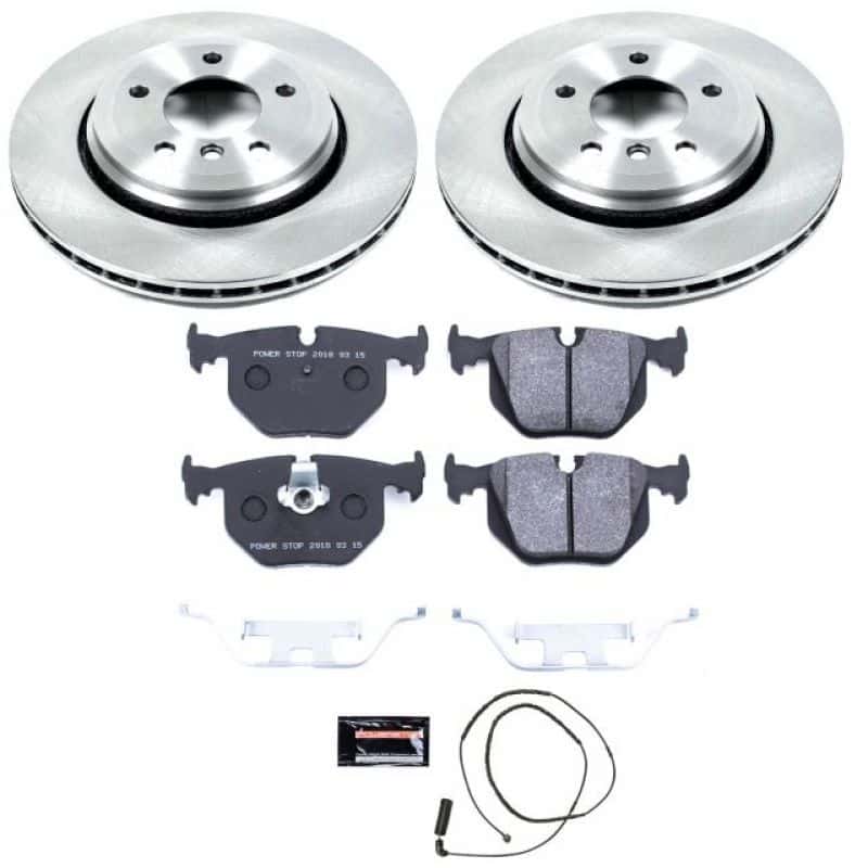 PowerStop — Power Stop 01-06 BMW 330Ci Rear Track Day Brake Kit - view 1