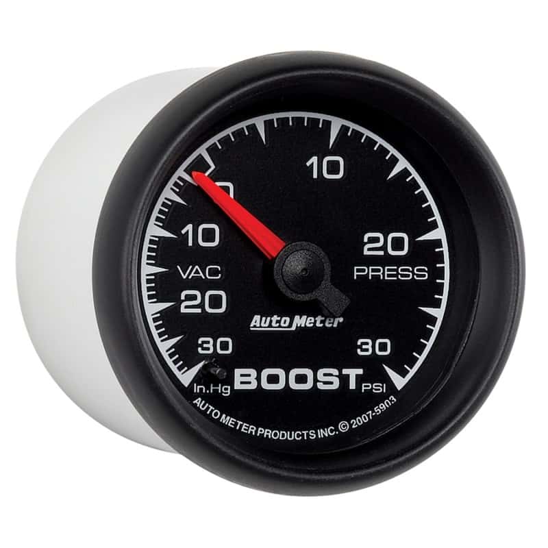 AutoMeter — Autometer ES 52mm Boost/Vacuum Gauge
GA 2" BST 30PSI M ES - view 6