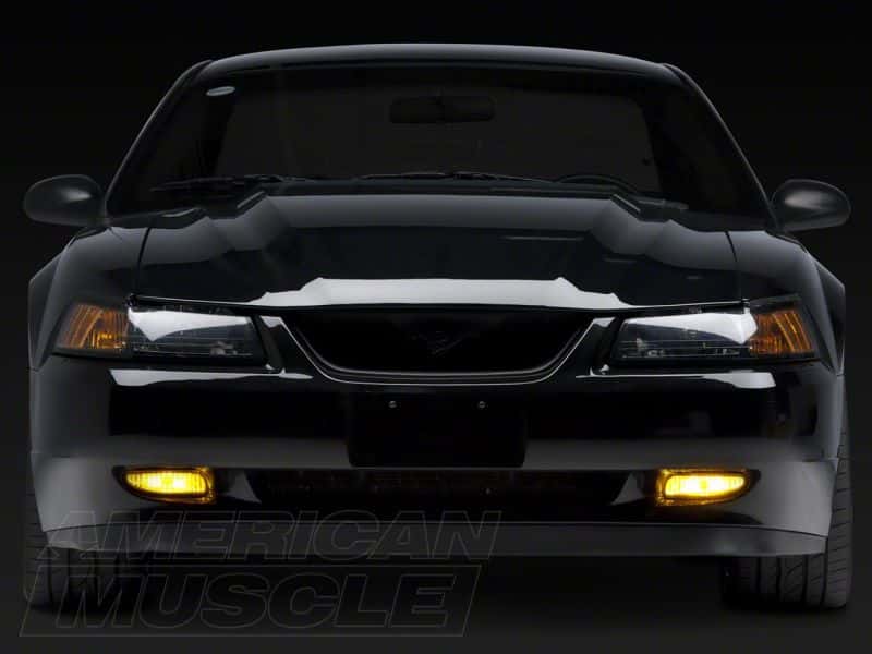Raxiom — Raxiom 99-04 Ford Mustang Excluding Cobra Fog Lights Yellow
Lights - view 3