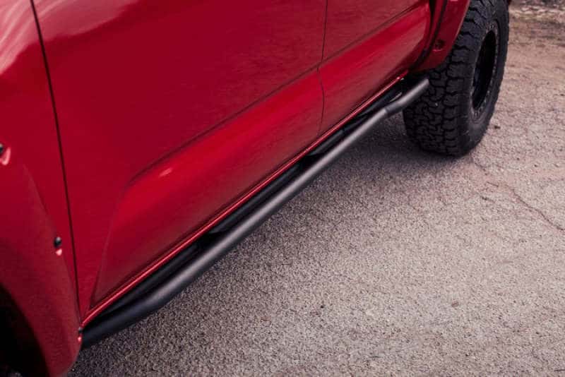 Body Armor 4x4 — Body Armor 4x4 05-22 Toyota Tacoma Double Cab Short Bed Revo Rock Sliders - Black
Revo Rock Slider - view 3