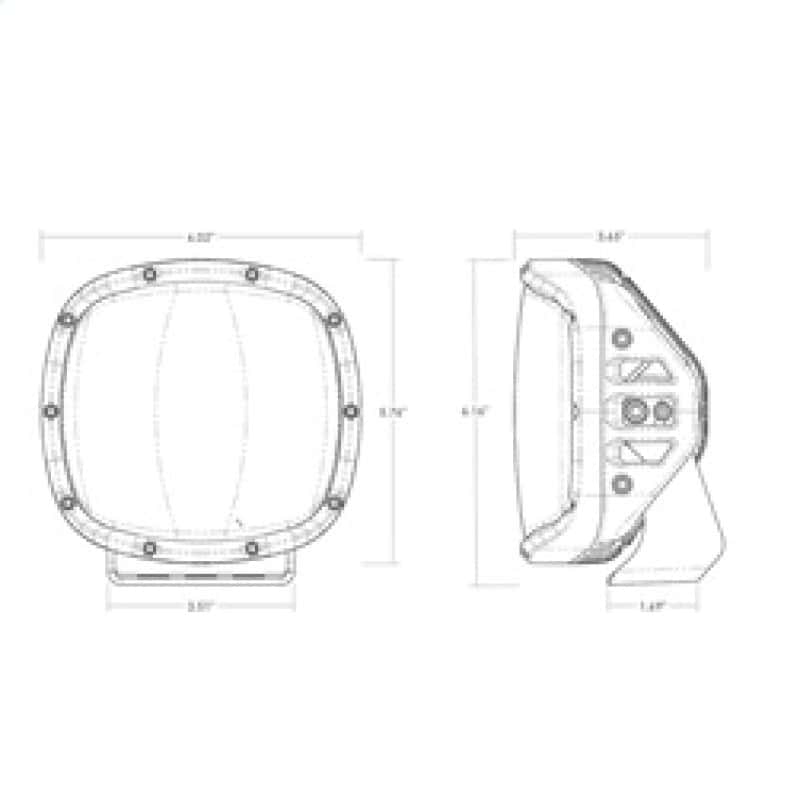 Rigid Industries — Rigid Industries Adapt XP Xtreme Powersports LED Light (Single)
LED LIGHT - view 7