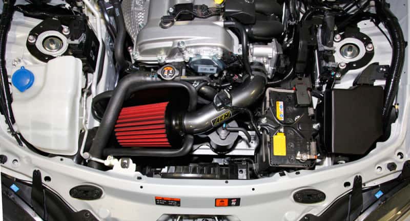 AEM Induction — AEM 2016 C.A.S Mazda MX-5 Miata L4-2.0L F/I Cold Air Intake
Cold Air Intake Syst
AEM Cold Air Intake - view 9