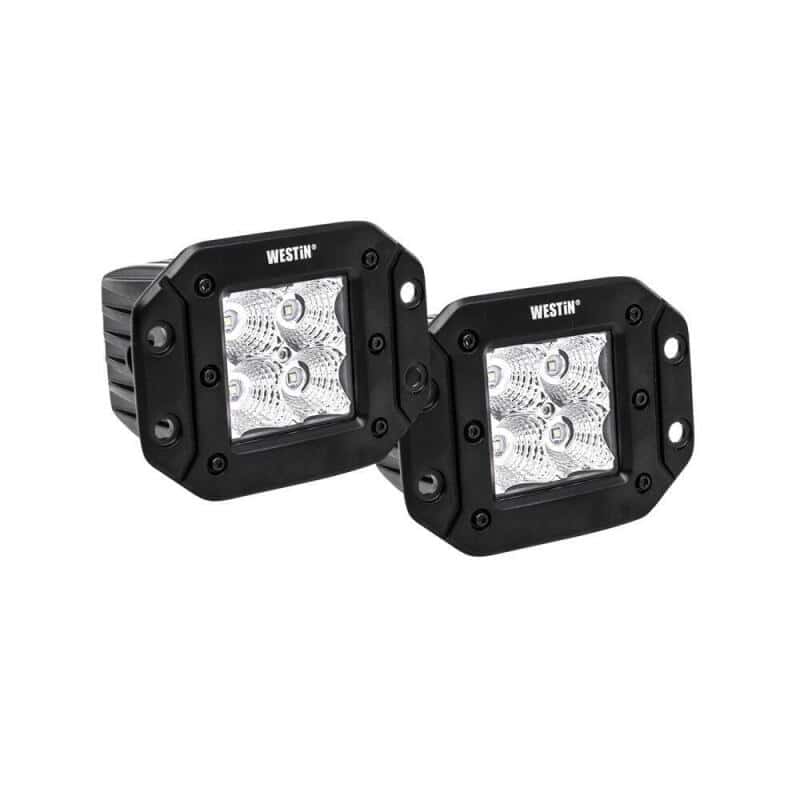 Westin — Westin FM4Q 3W Osram w/mounting hardware and pigtail connectors (set of 2) - Black
Exterior LED - view 2