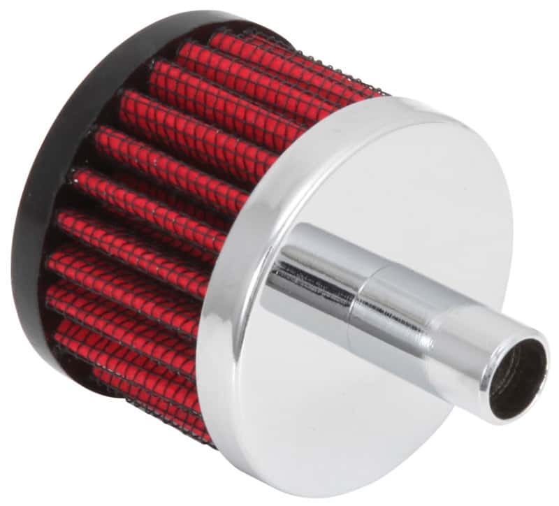 K&N Engineering — K&N Steel Base Crankcase Vent Filter .5in Vent OD x 2in OD x 1.5in Height
Vent Air Filter/Brea
Vent Air Filter - view 3