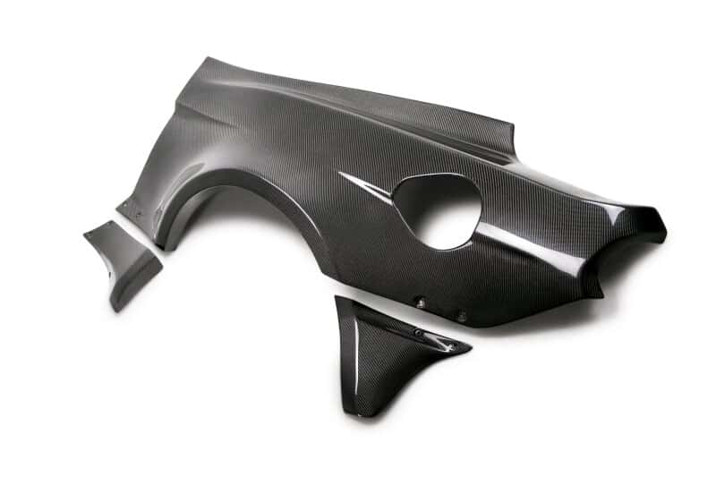 Anderson Composites — Anderson Composites 18-19 Ford Mustang Type-JTP Fender Flares (10 Piece Set) - view 1