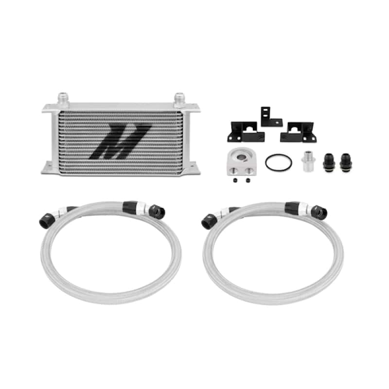 Mishimoto — Mishimoto 07-11 Jeep Wrangler JK Oil Cooler Kit - Silver - view 1