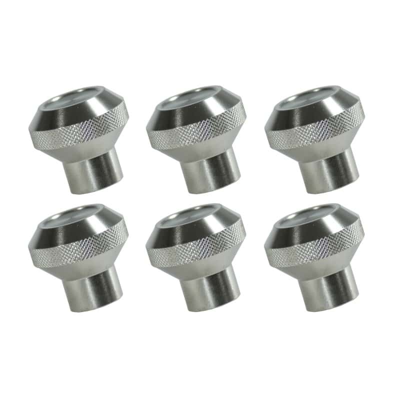 Rugged Ridge — Rugged Ridge 76-86 Jeep CJ Billet Stainless Steel Dash Knob Set
OFFROAD_INTERIOR
Dash Knob - view 1