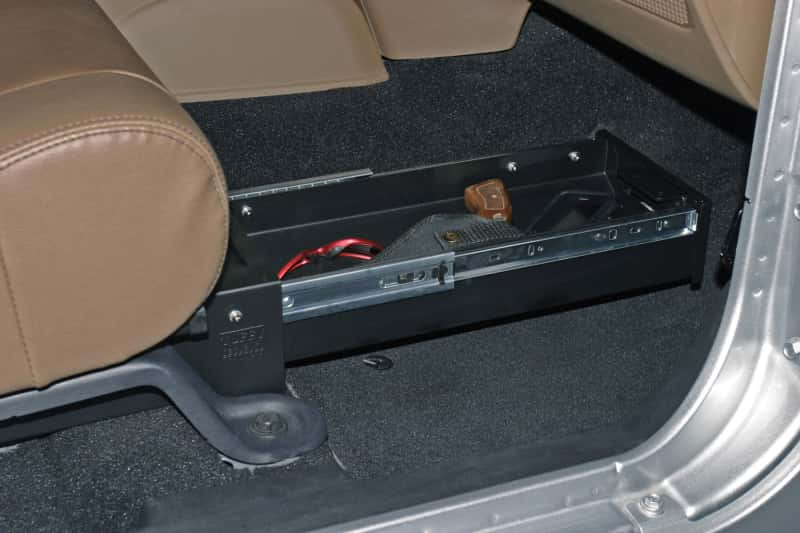 Tuffy Products — Tuffy Jeep Wrangler Jk Underseat Drawer Passenger W/ Keyed Lock
Underseat Drawer - view 2
